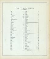 Table of Contents - United States and World Maps, Clark County 1875